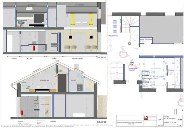 Planche projet Rdc - Accueil