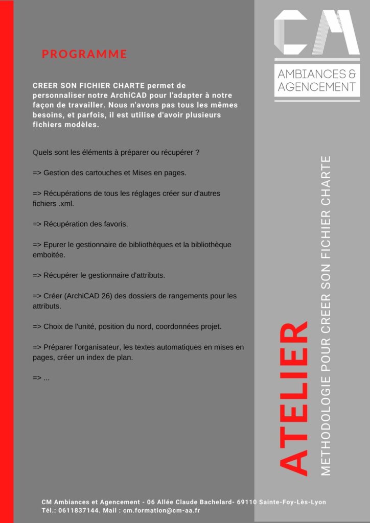 ATELIER-Methodologie pour créer son fichier charte