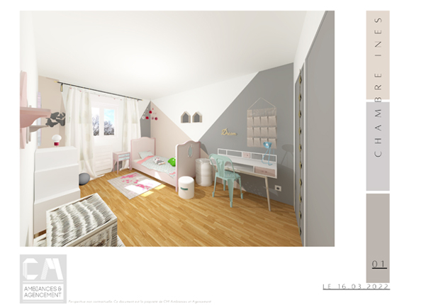 Perspective Chambre enfants