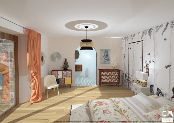 Ambiance Chambre parentale