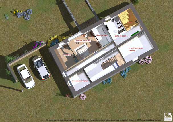 Distribution espace Axo