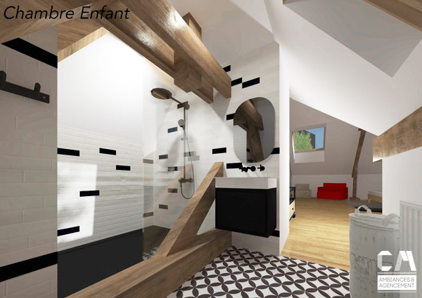 Proposition Salle de bain enfant